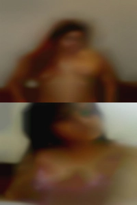 Asian couple in nude women 30s.